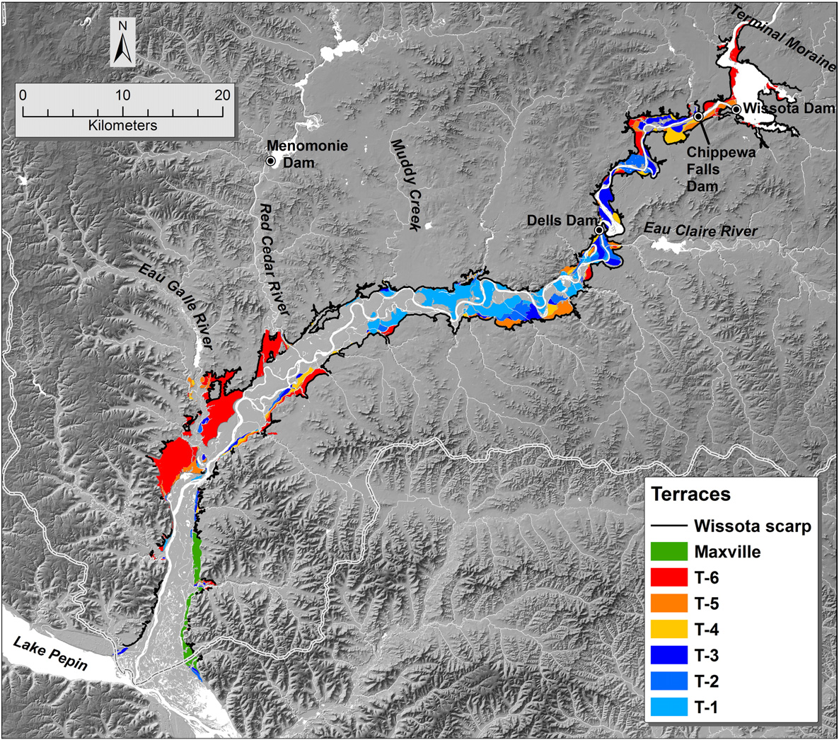 a map of the river