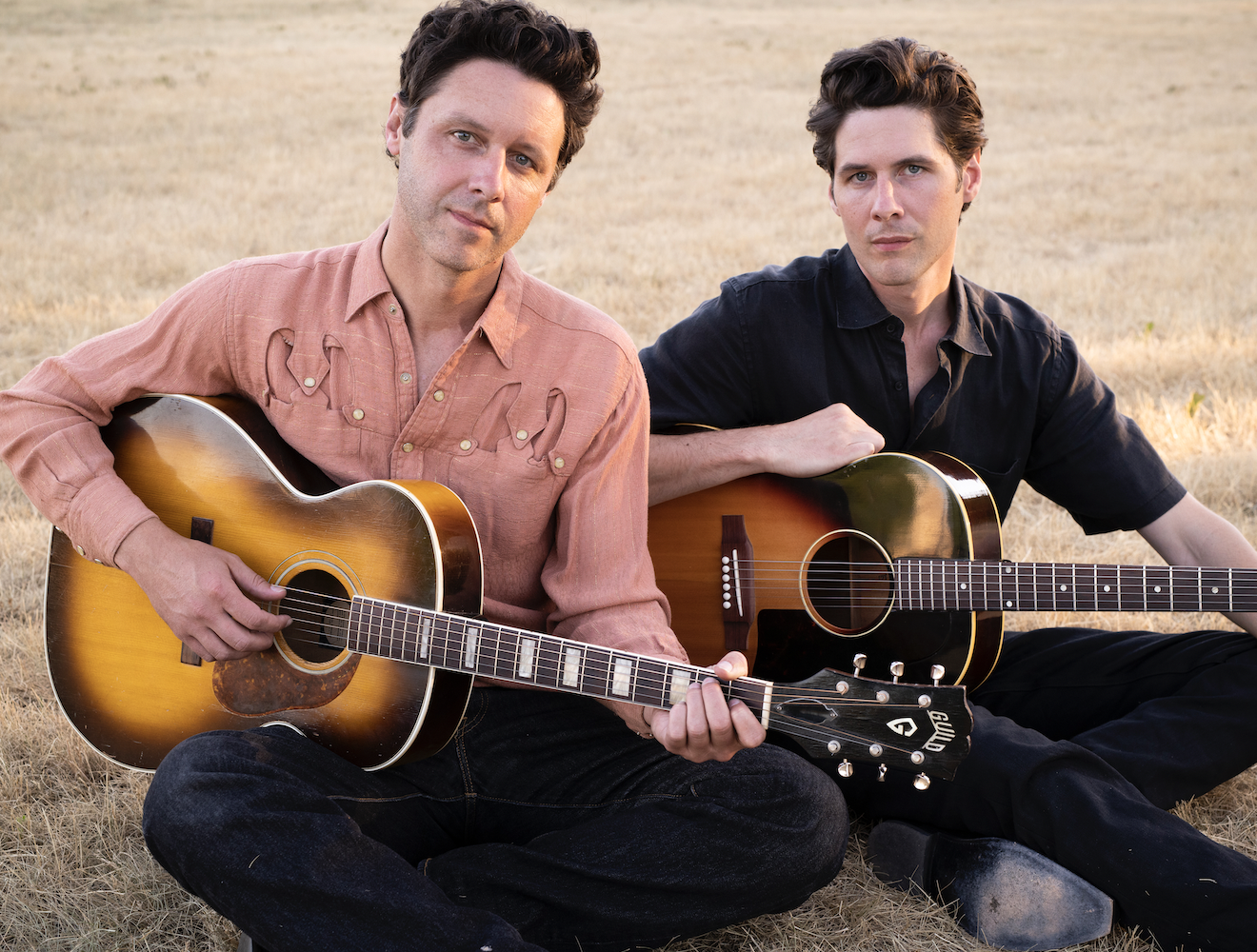 The Cactus Blossoms Promo image - two musicians with guitars