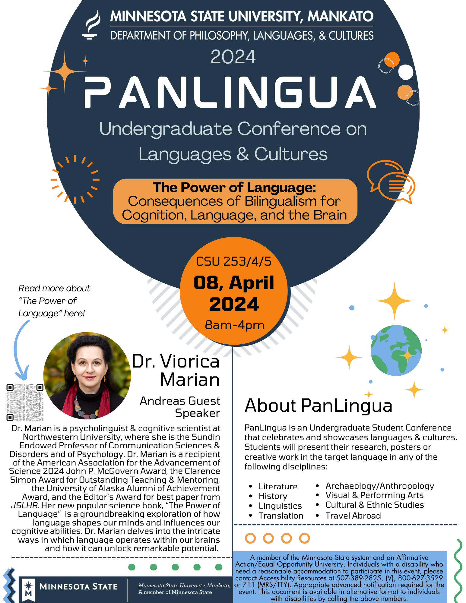 2024 PanLingua Conference Flyer