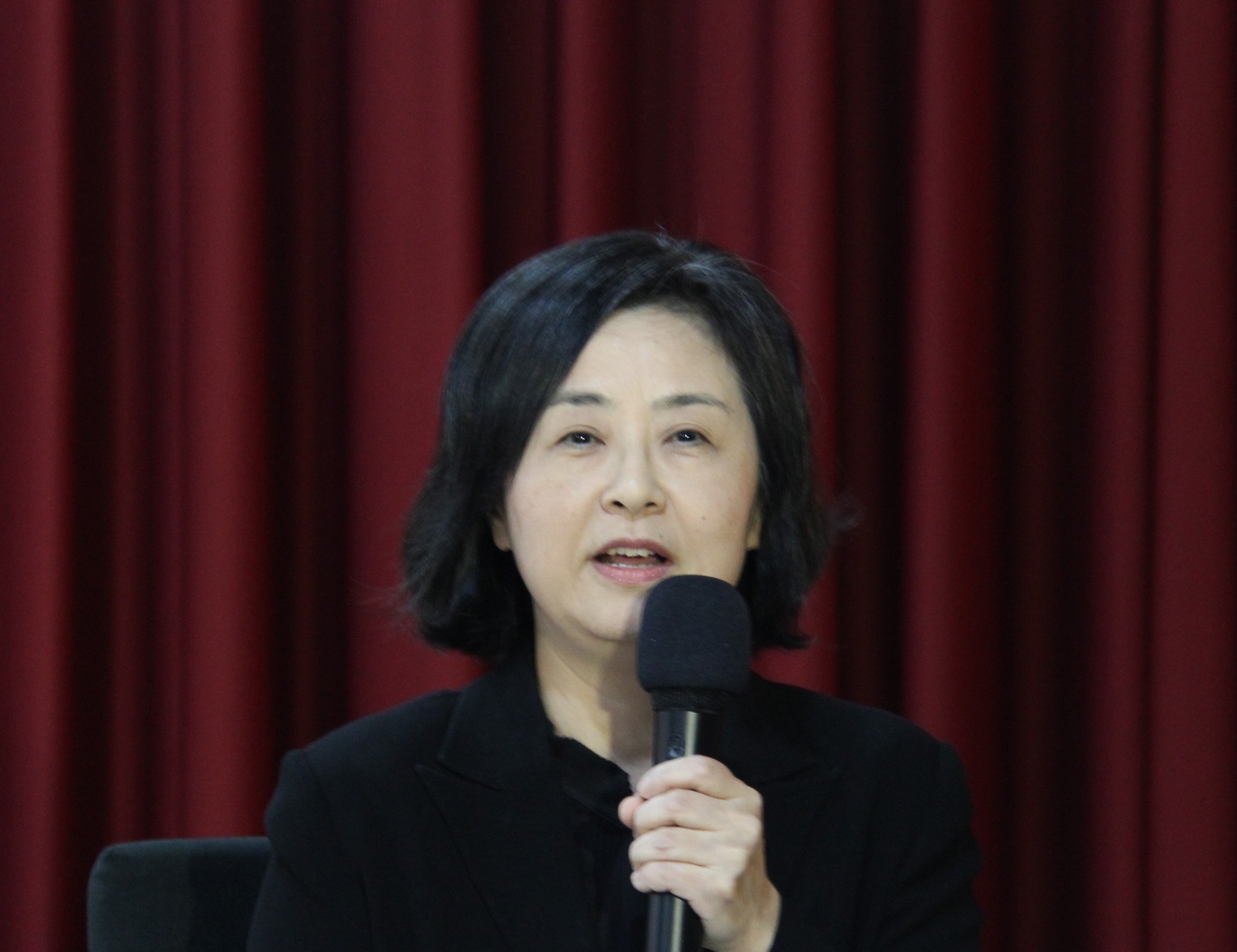 Sun Kyeong Yu speaking