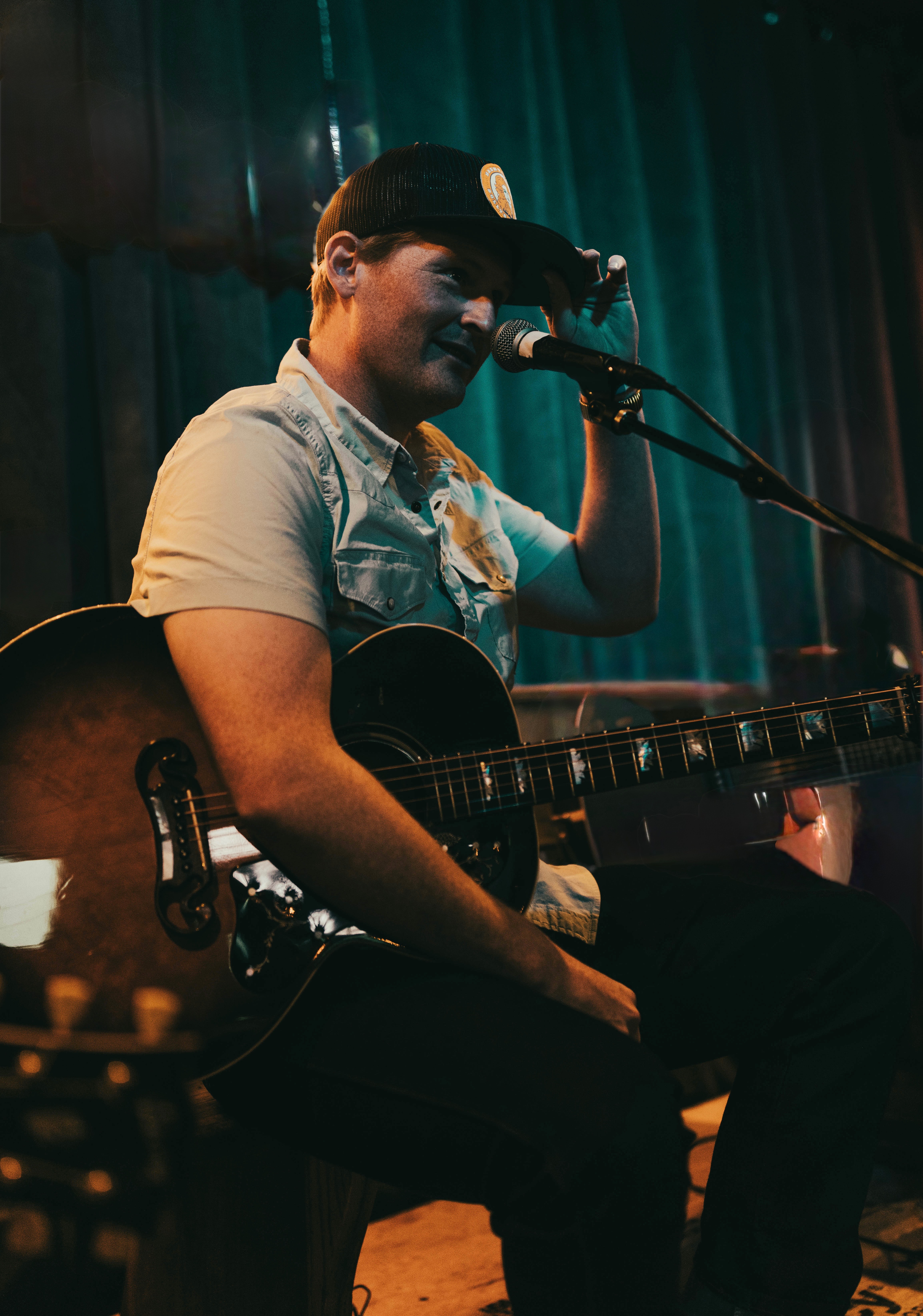 Photo of Wyatt Cote performing