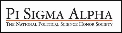 Pi Sigma Alpha the National Political Science Honor Society logo